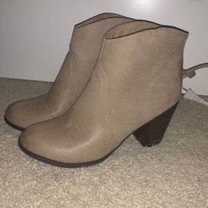 Booties from Target. Never worn!!!